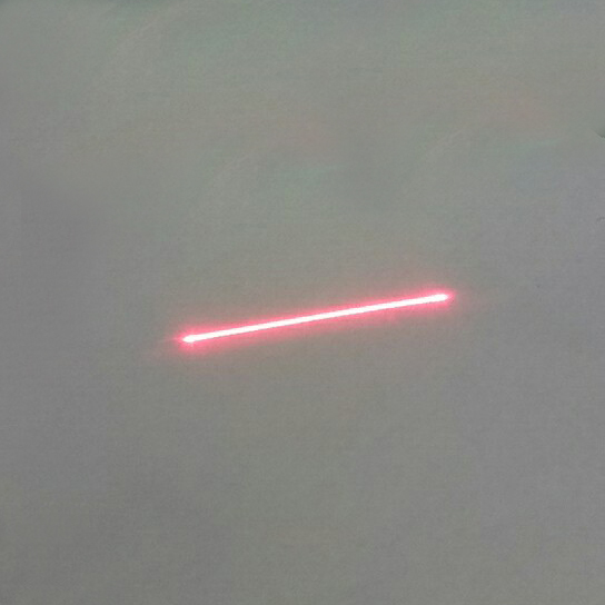 Modules diodes laser de lawidth de la ligne de ligne 50um 650nm 20mw